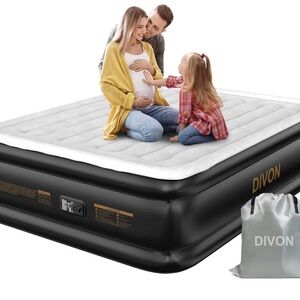 DIVON Inflatable Air Mattress - Black & White